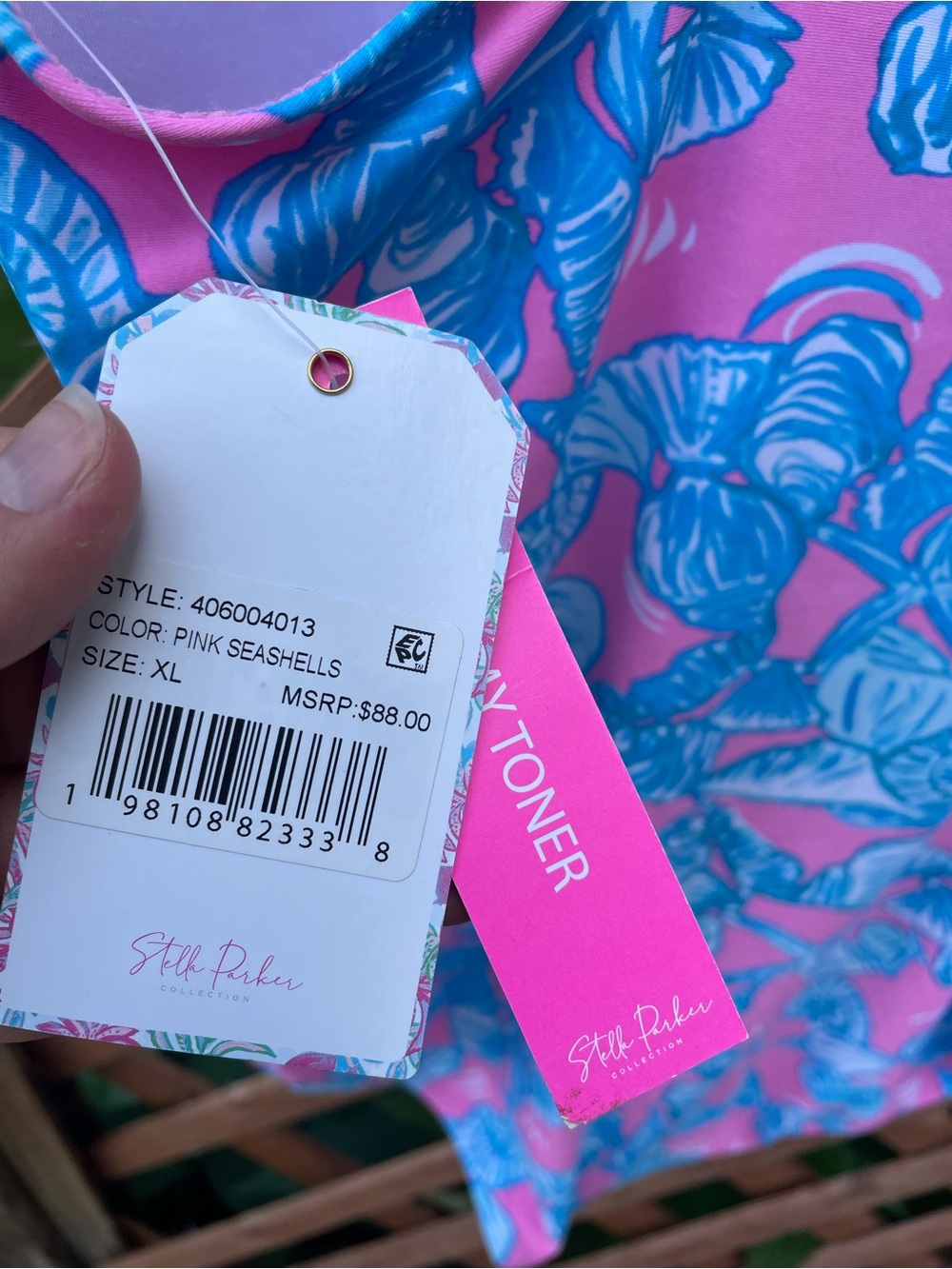 Stella Parker Tummy Toner Padded One Piece Swimsuit Size XL - Picture 4 of 4